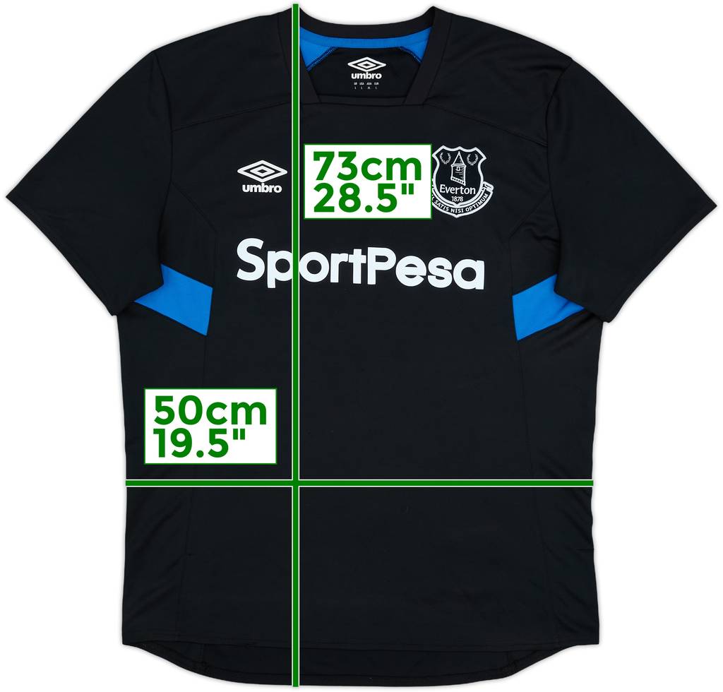 2017-18 Everton Umbro Training Shirt - 9/10 - (L)