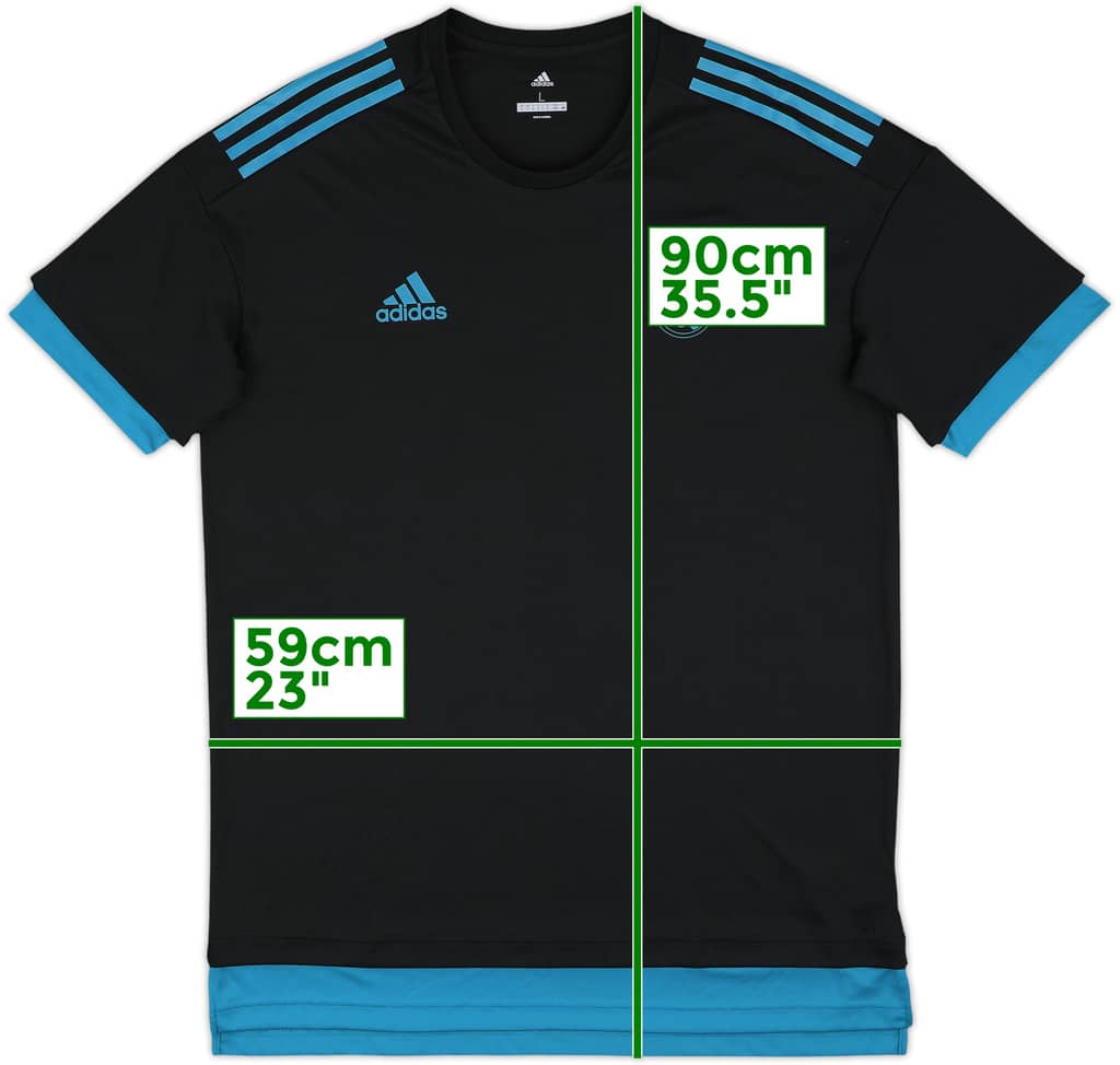 2017-18 Real Madrid adidas Training Shirt - 10/10 - (L)