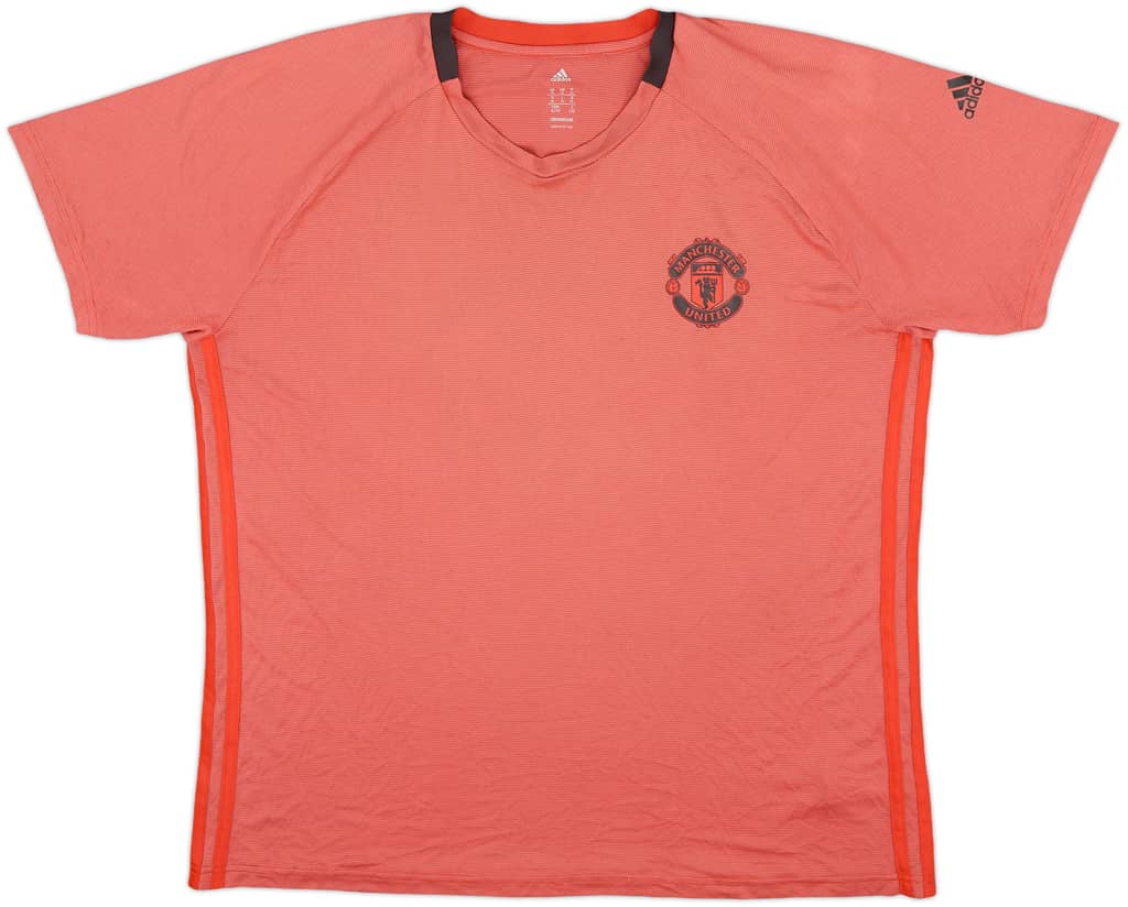 2016-17 Manchester United adidas Training Shirt - 8/10 - (XL)