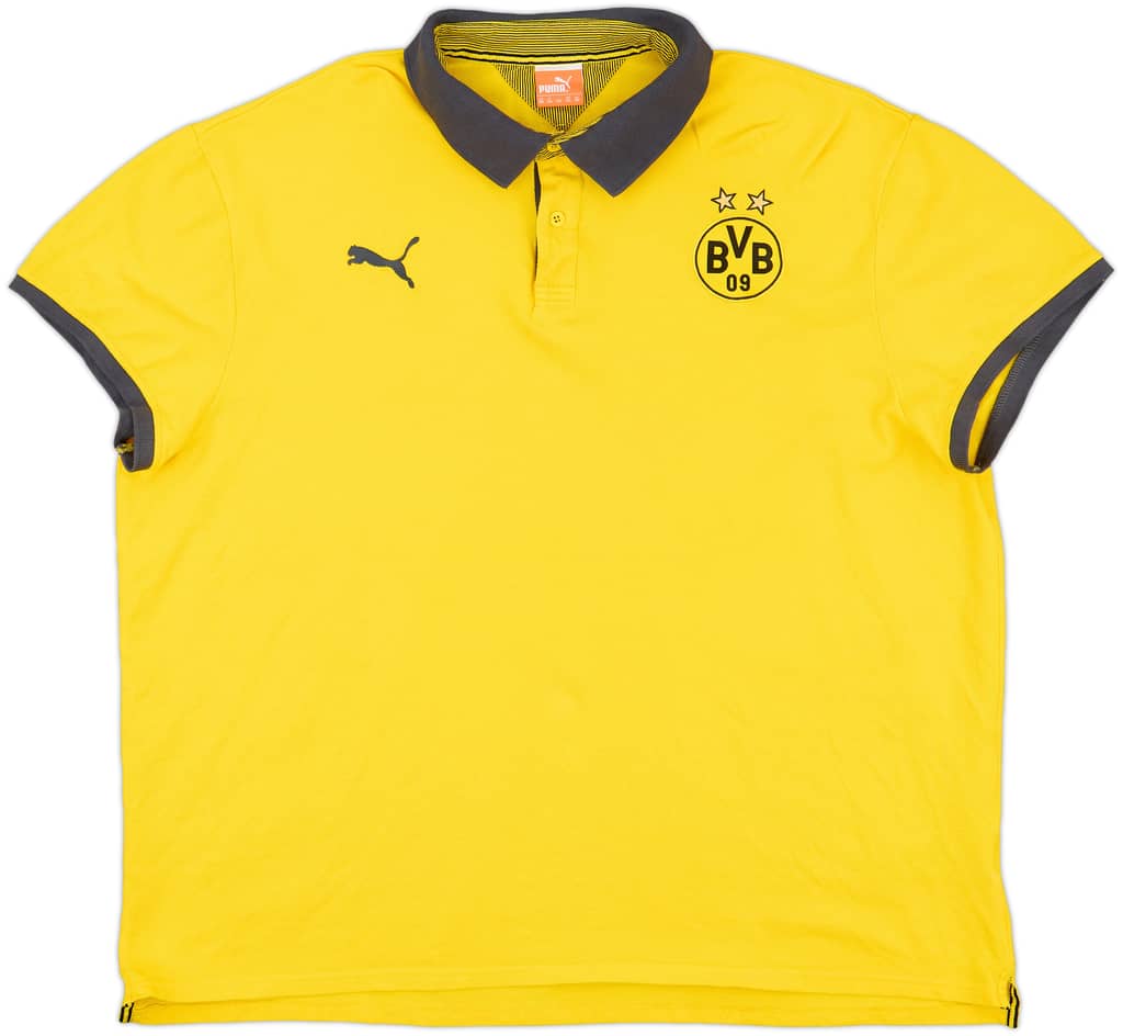 2013-14 Borussia Dortmund Puma Polo Shirt - 8/10 - (3XL)
