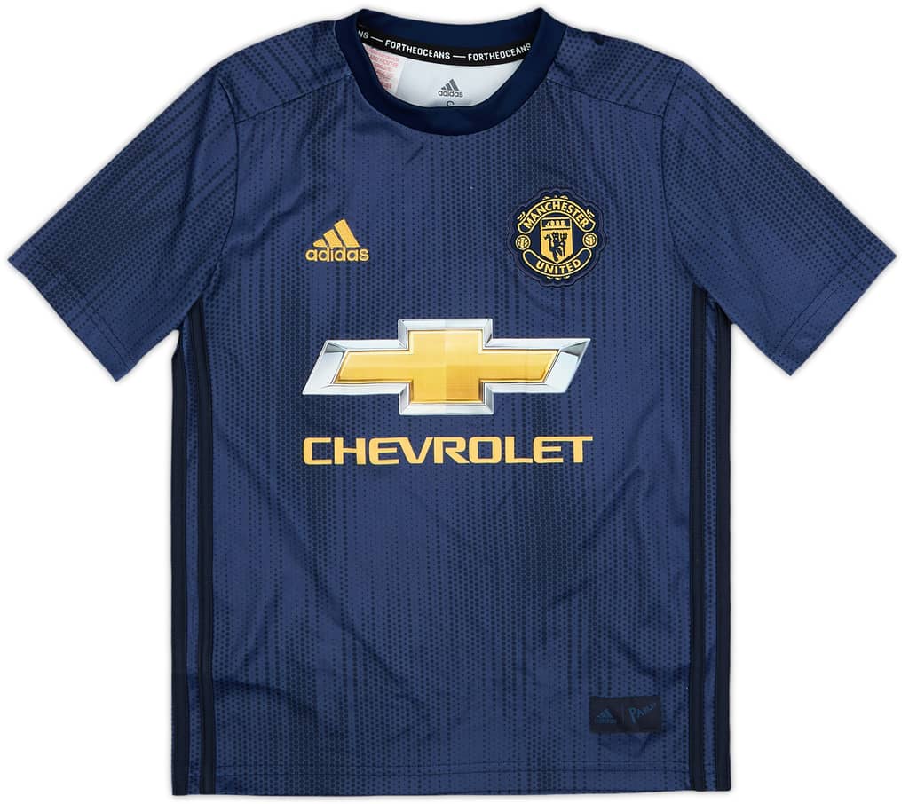 2018-19 Manchester United Third Shirt - 9/10 - (S.Boys)