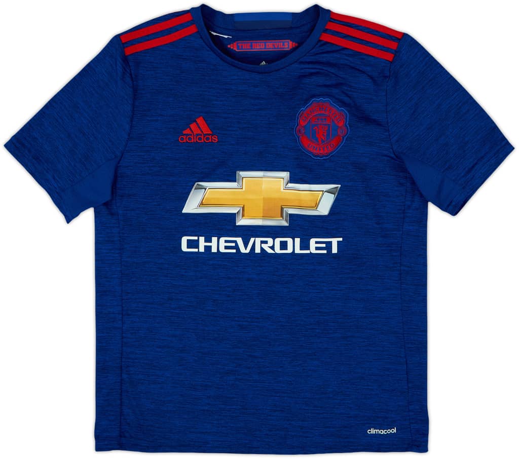 2016-17 Manchester United Away Shirt - 9/10 - (L.Boys)