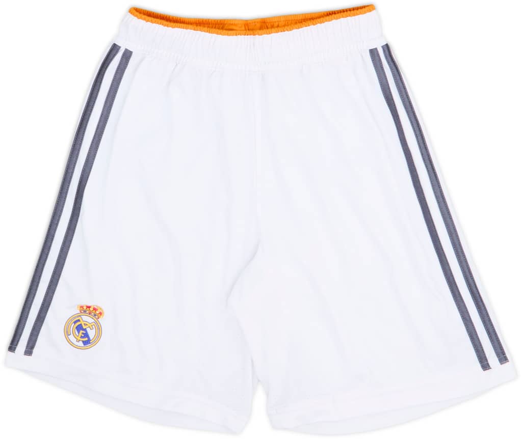 2013-14 Real Madrid Home Shorts - 9/10 - (S)