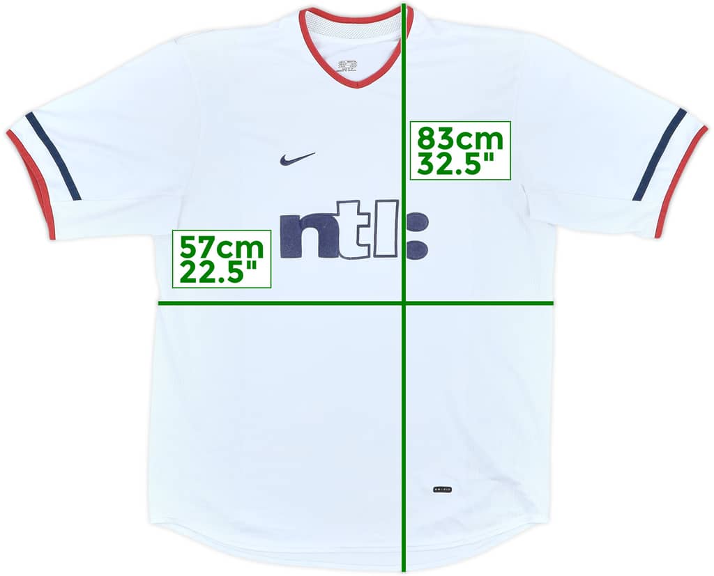 2001-02 Rangers Away Shirt - 6/10 - (XL)