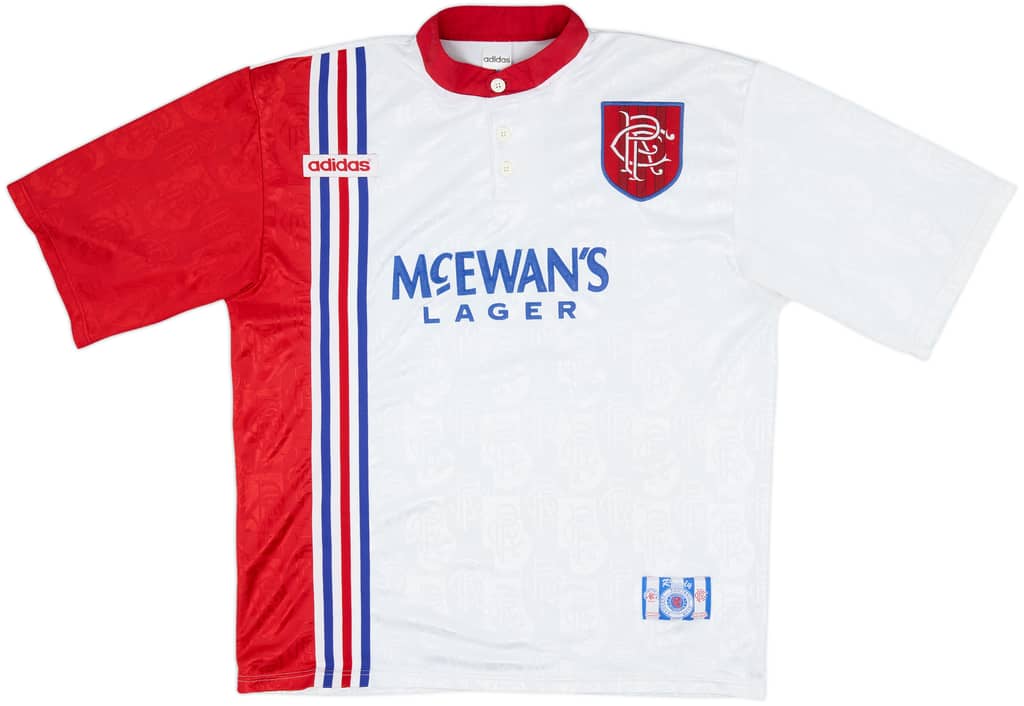 1996-97 Rangers Away Shirt - 9/10 - (XL)