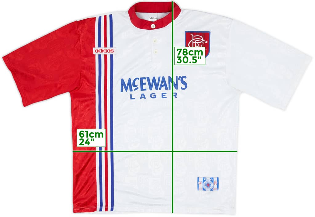 1996-97 Rangers Away Shirt - 9/10 - (XL)