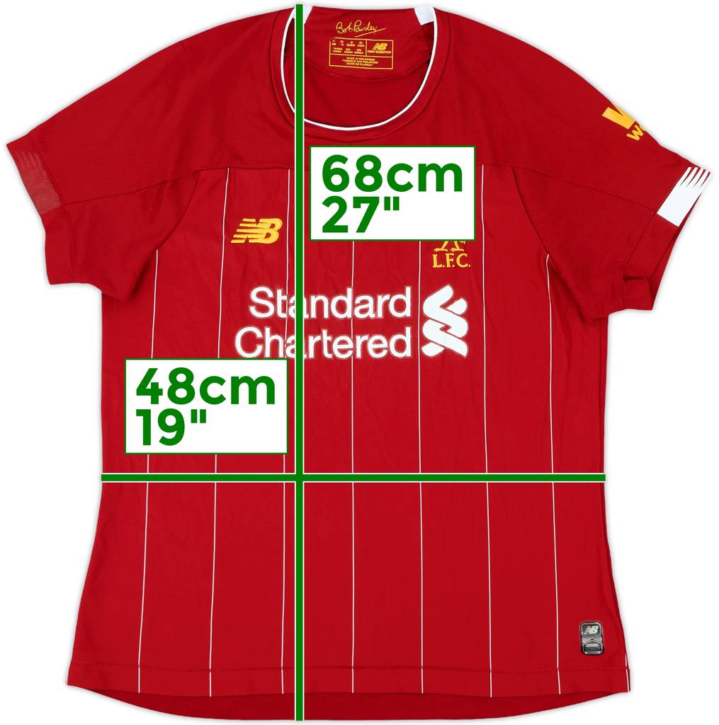 2019-20 Liverpool Home Shirt - 7/10 - (Women's M)