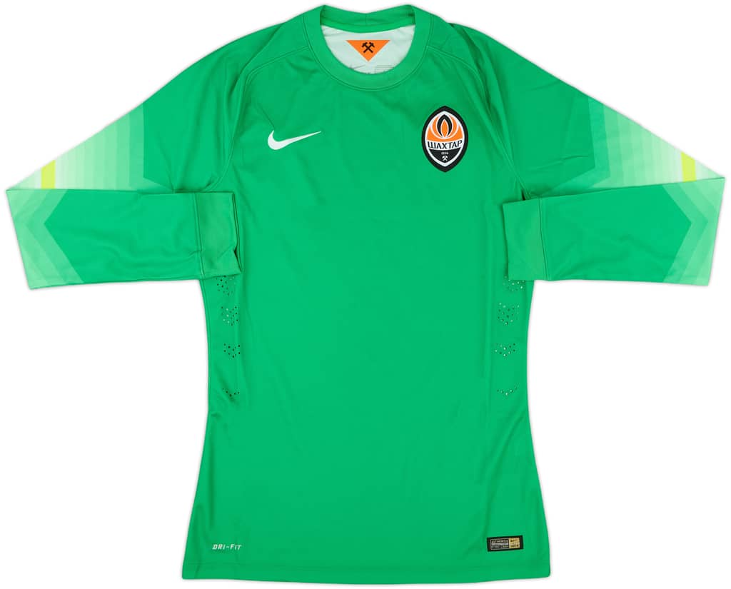 2014-15 Shakhtar Donetsk Player Issue GK Shirt - 9/10 - (M)