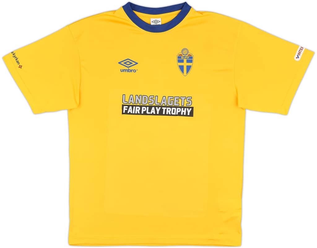 2012-13 Sweden Umbro Training Shirt - 9/10 - (M)