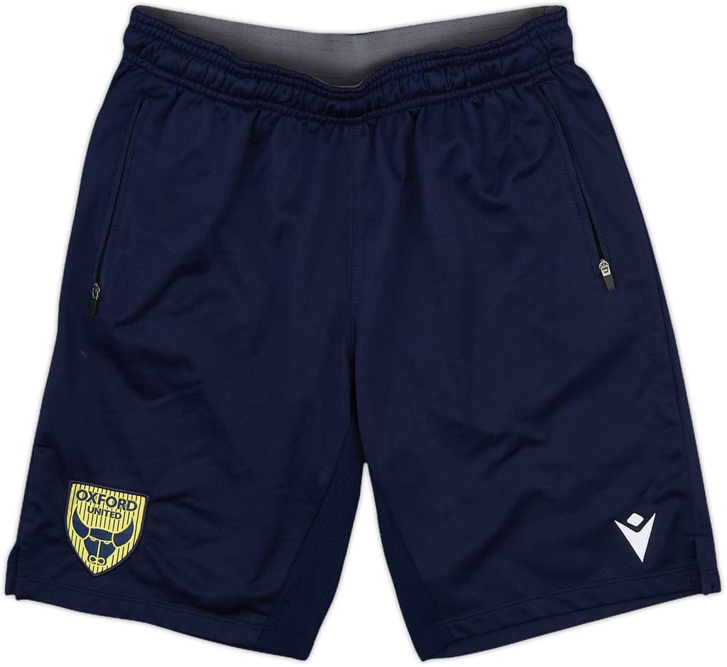 2022-23 Oxford United Macron Training Shorts - 9/10 - (S)