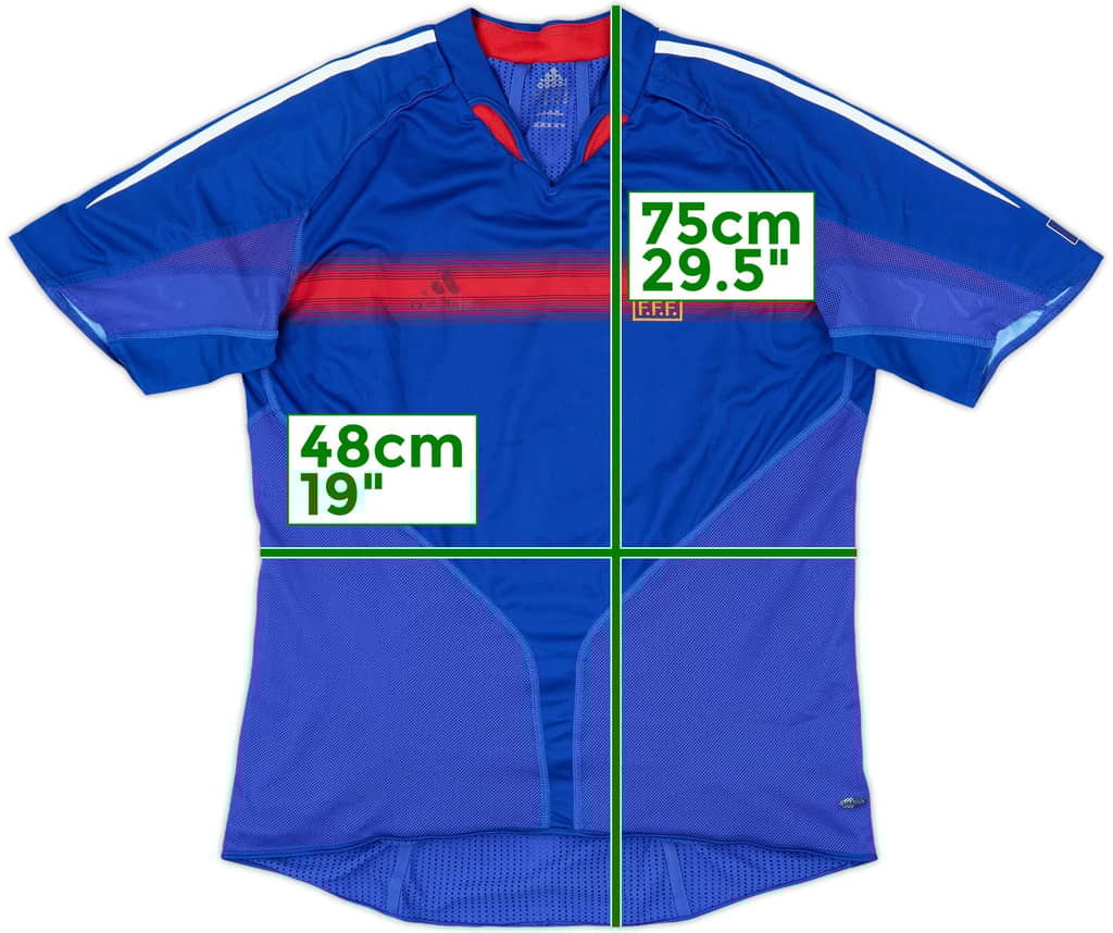 2004-06 France Player issue Home Shirt - 4/10 - (L)