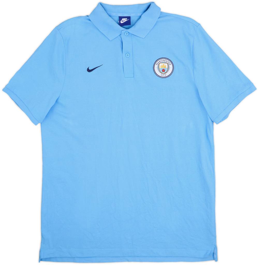 2017-18 Manchester City Nike Polo Shirt - 10/10 - (L)