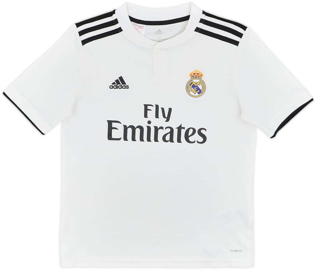 2018-19 Real Madrid Home Shirt - 9/10 - (M.Boys)