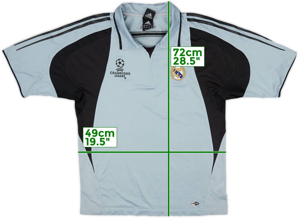 2004-05 Real Madrid adidas Champions League Training Shirt - 7/10 - (S)