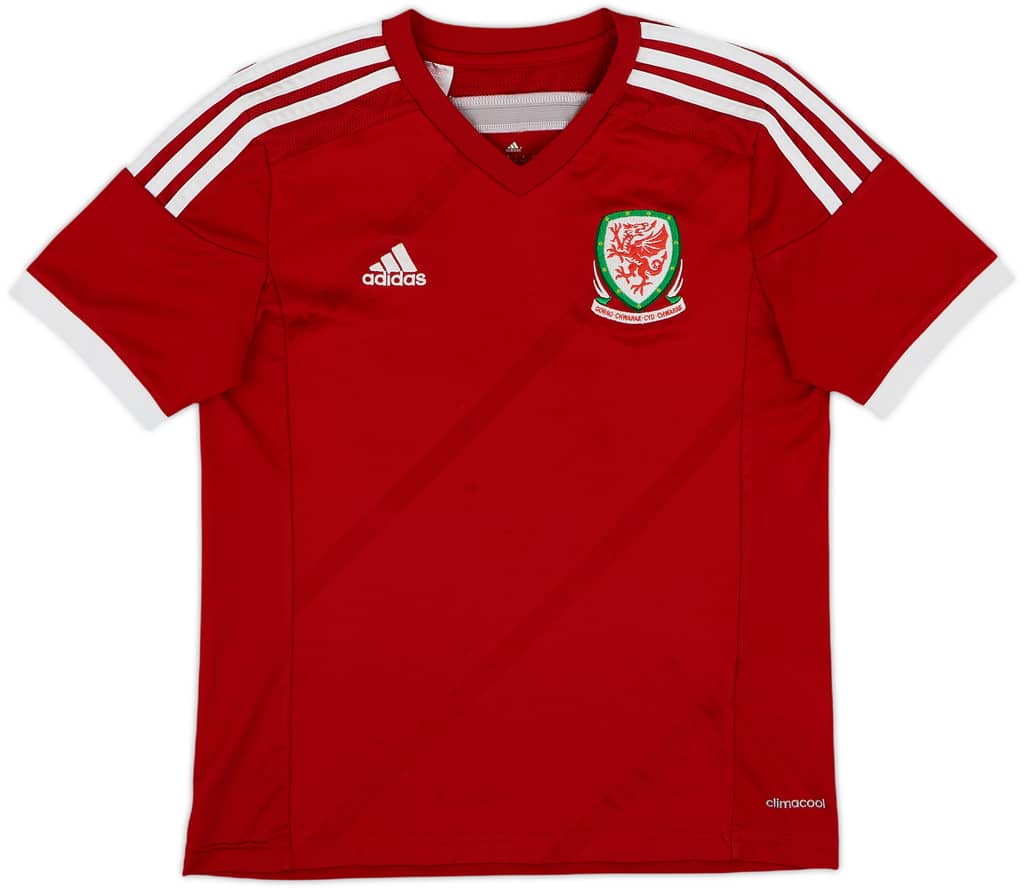 2013-15 Wales Home Shirt - 7/10 - (L.Boys)