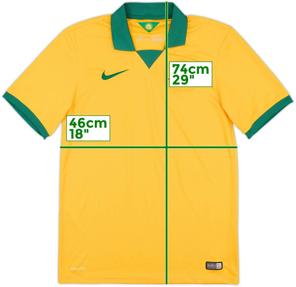 2014-15 Australia Home Shirt - 8/10 - (S)