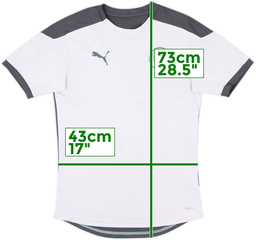 2020-21 Manchester City Puma Training Shirt - 8/10 - (S)