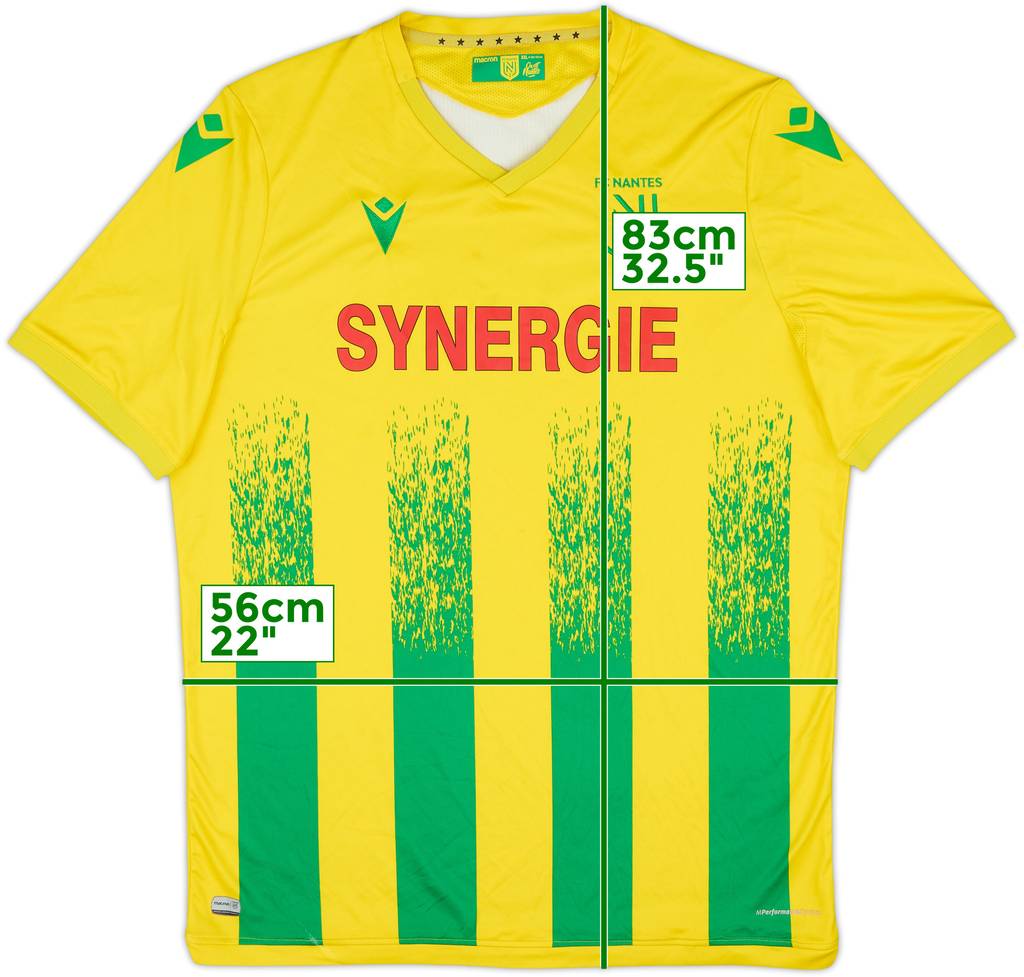 2020-21 Nantes Home Shirt - 7/10 - (XXL)