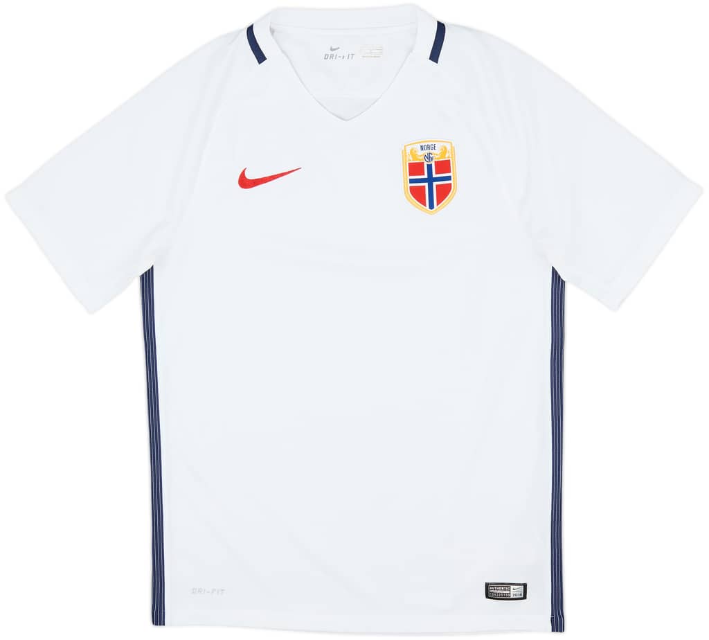 2016-18 Norway Away Shirt - 8/10 - (S)