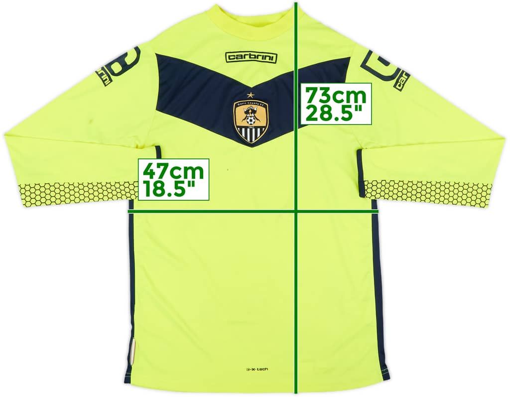 2015-16 Notts County GK Shirt - 5/10 - (S)