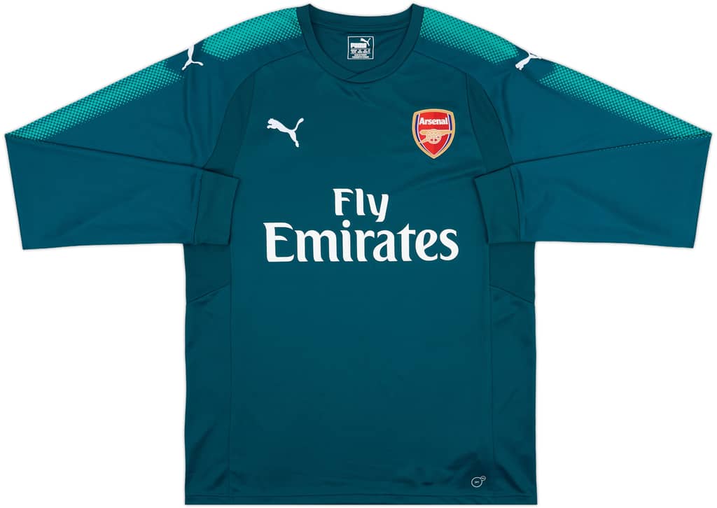 2017-18 Arsenal GK Shirt - 9/10 - (XL)