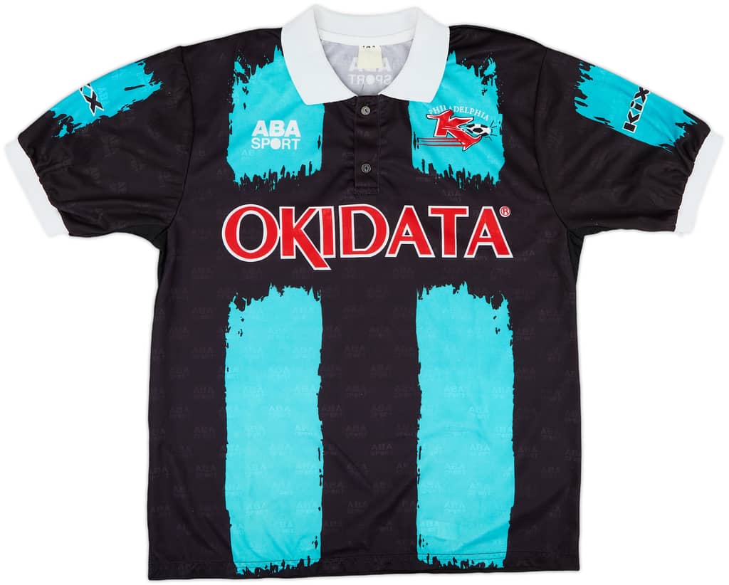 1997-98 Philadelphia KiXX Home Shirt - 8/10 - (L)
