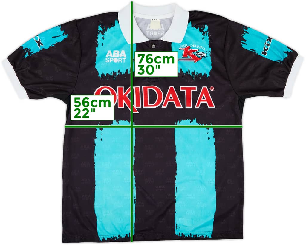 1997-98 Philadelphia KiXX Home Shirt - 8/10 - (L)
