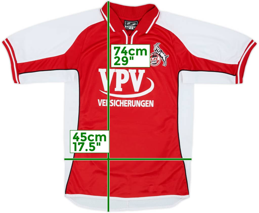 2002-03 FC Koln Home Shirt - 9/10 - (S)