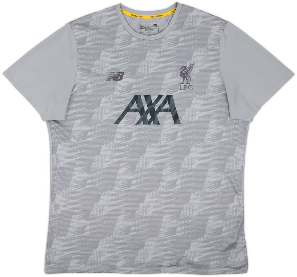 2019-20 Liverpool New Balance Training Shirt - 8/10 - (XXL)
