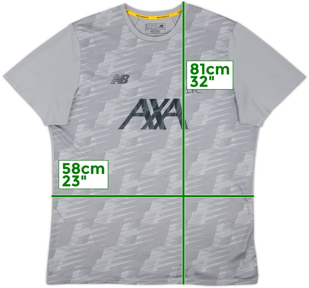 2019-20 Liverpool New Balance Training Shirt - 8/10 - (XXL)