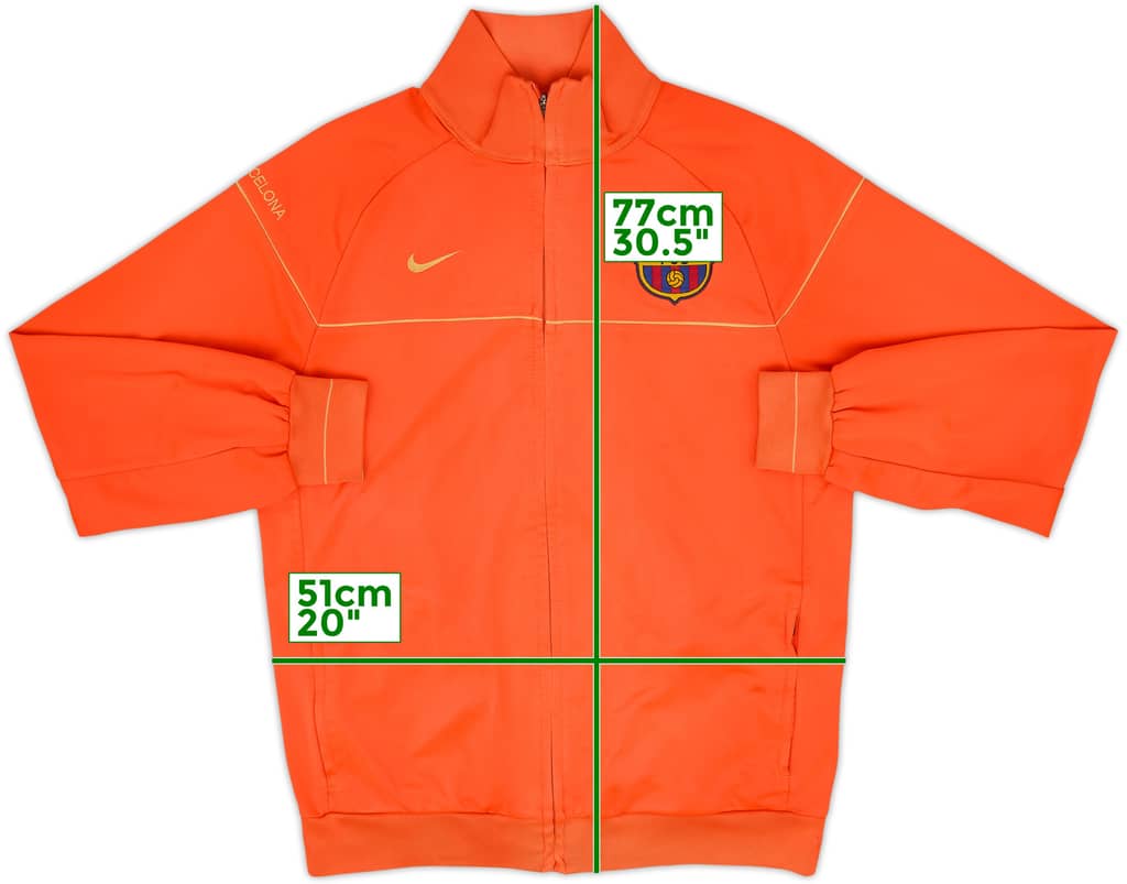 2008-09 Barcelona Nike Track Jacket - 7/10 - (L)