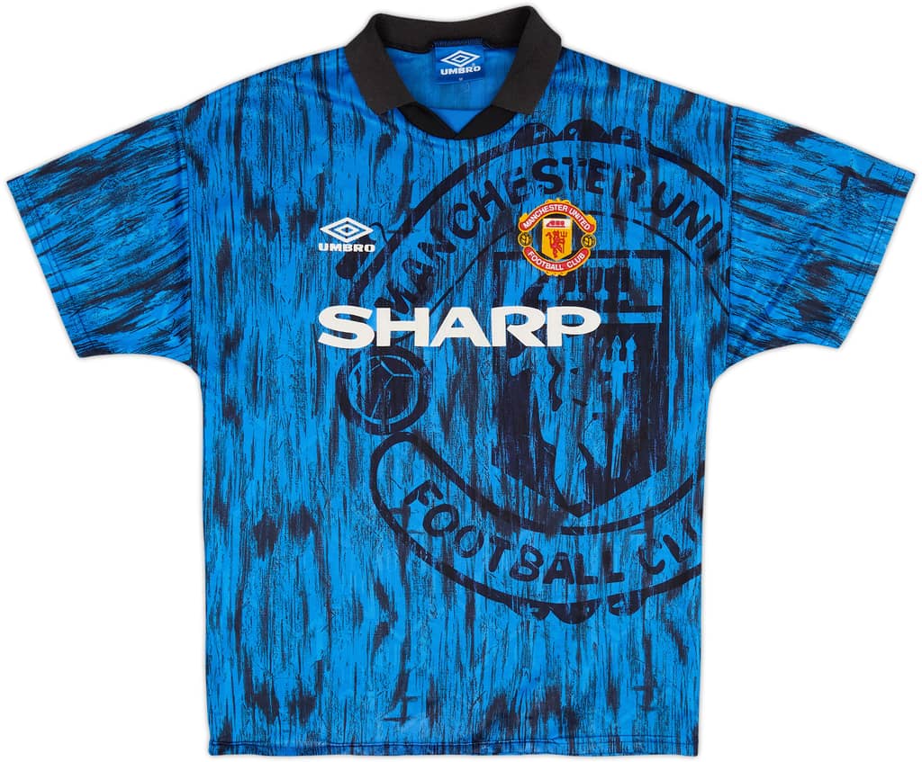 1992-93 Manchester United Away Shirt - 9/10 - (M)