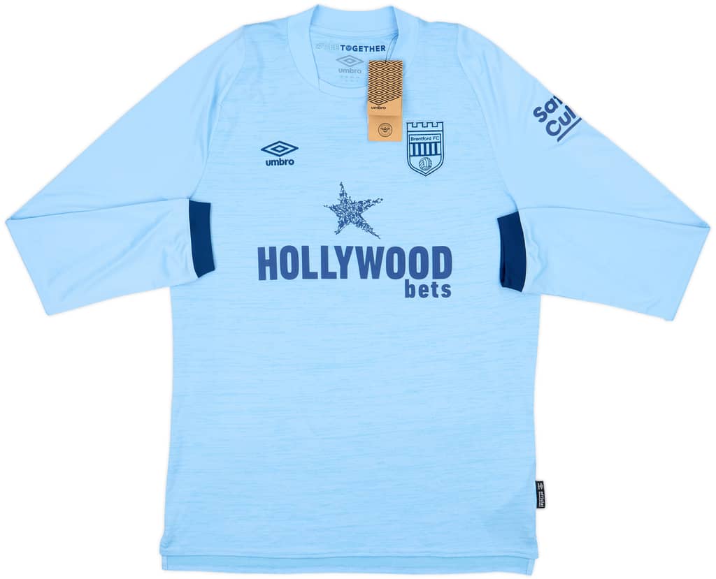 2022-24 Brentford Away L/S Shirt (L)