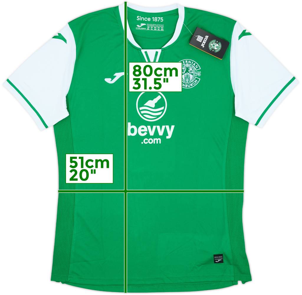 2024-25 Hibernian Home Shirt (XL)