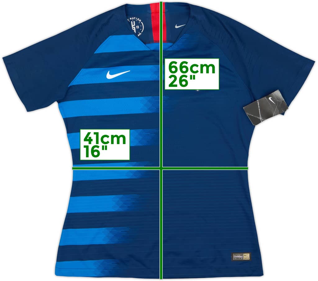 2018-20 USA Authentic Away Shirt (Women's M)