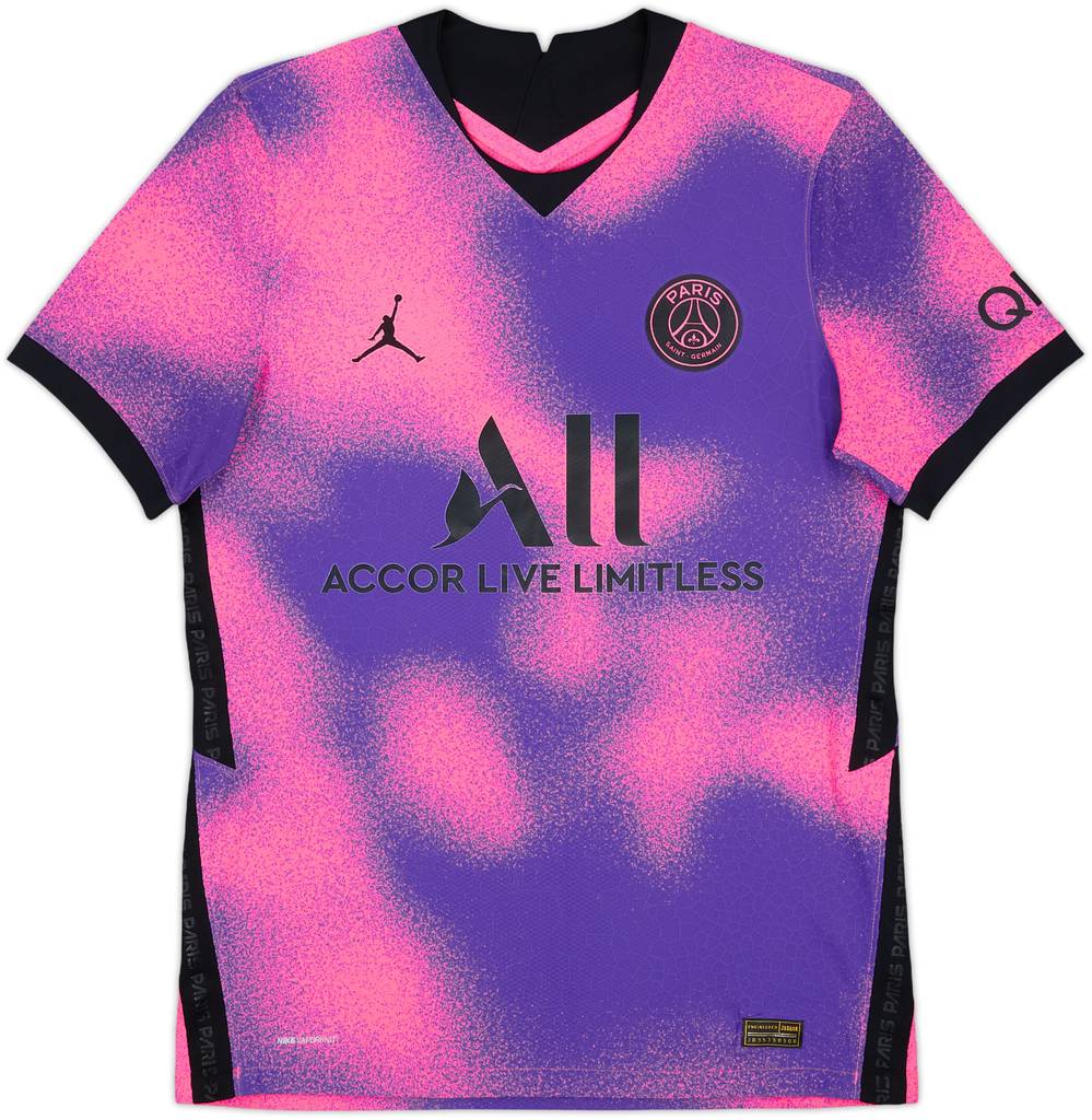2020-21 Paris Saint-Germain Authentic Fourth Shirt - 9/10 - (M)