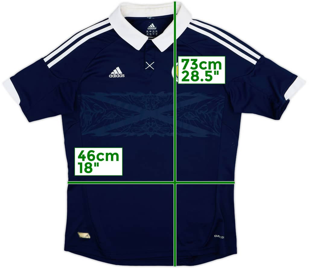 2011-13 Scotland Home Shirt - 9/10 - (Women's L)