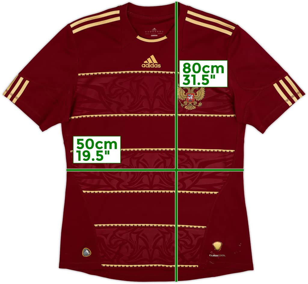 2010-11 Russia Home Shirt - 9/10 - (M)