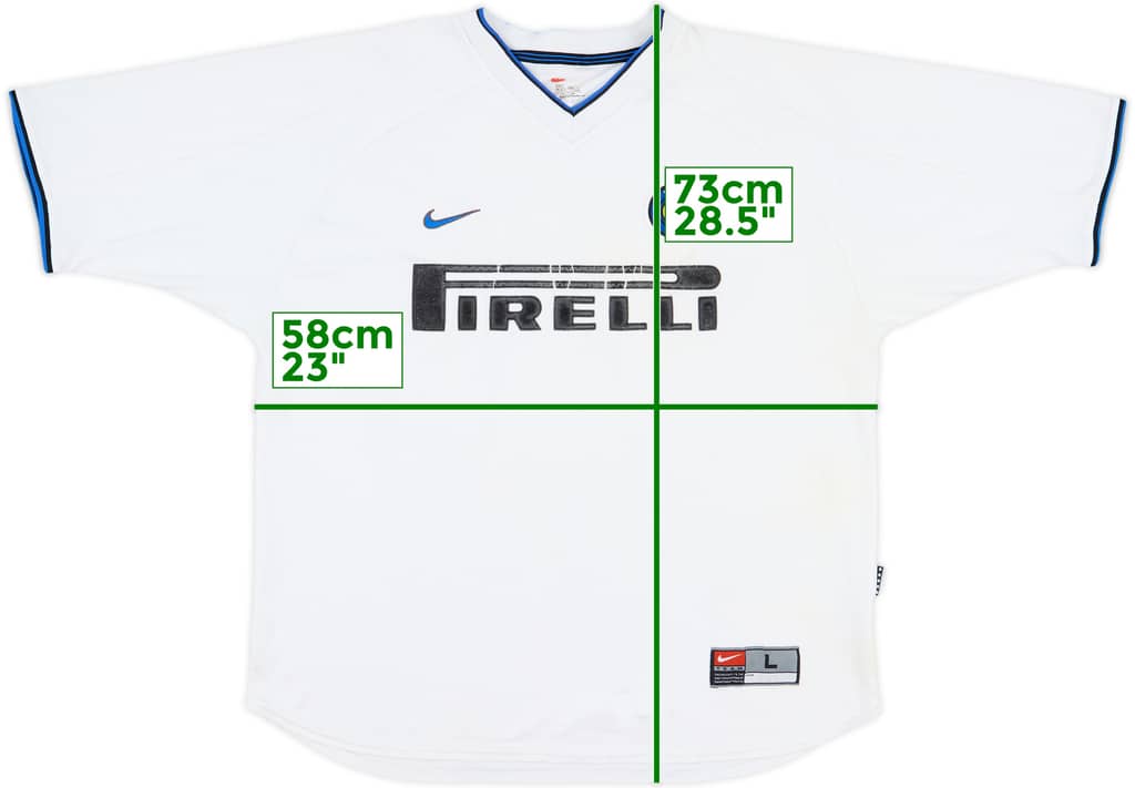 1999-00 Inter Milan Away Shirt - 5/10 - (L)