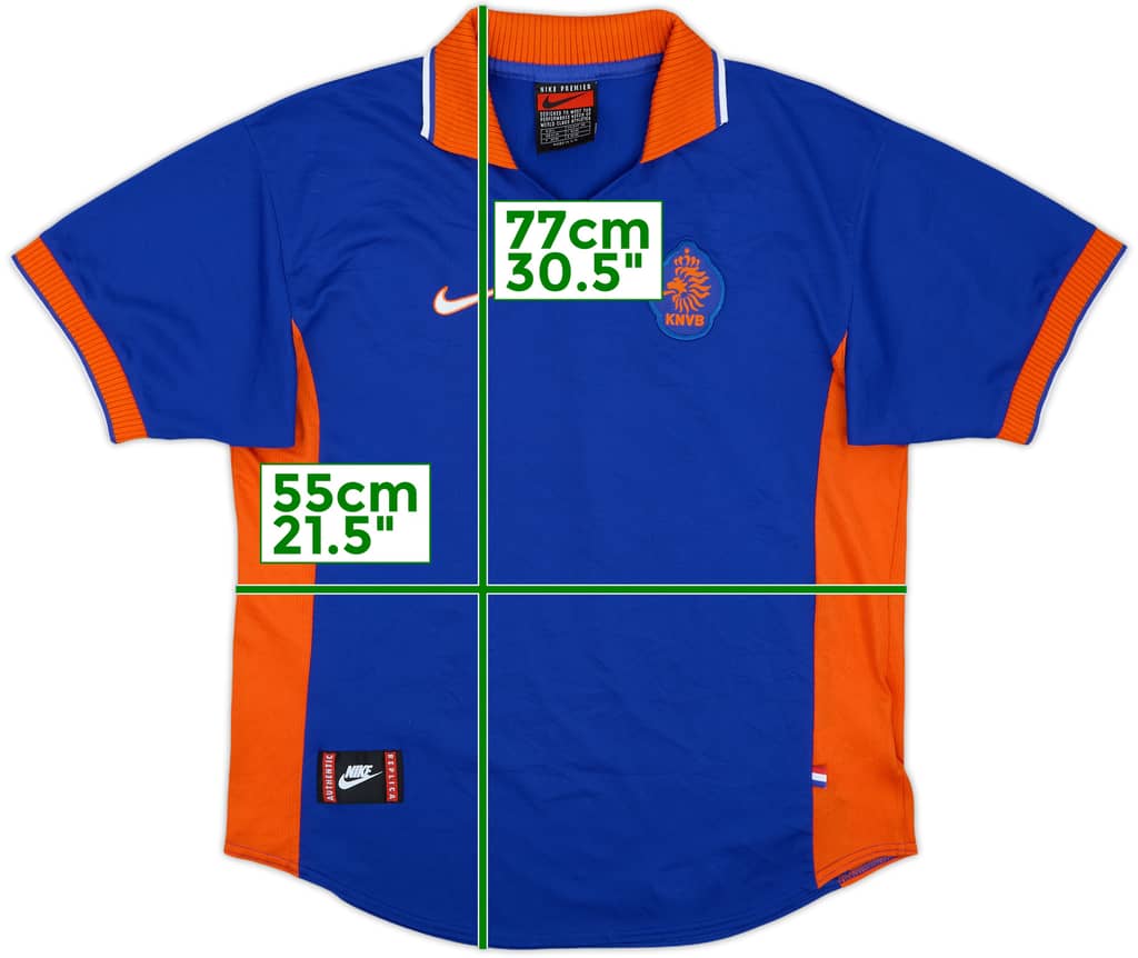 1997-98 Netherlands Away Shirt - 10/10 - (L)