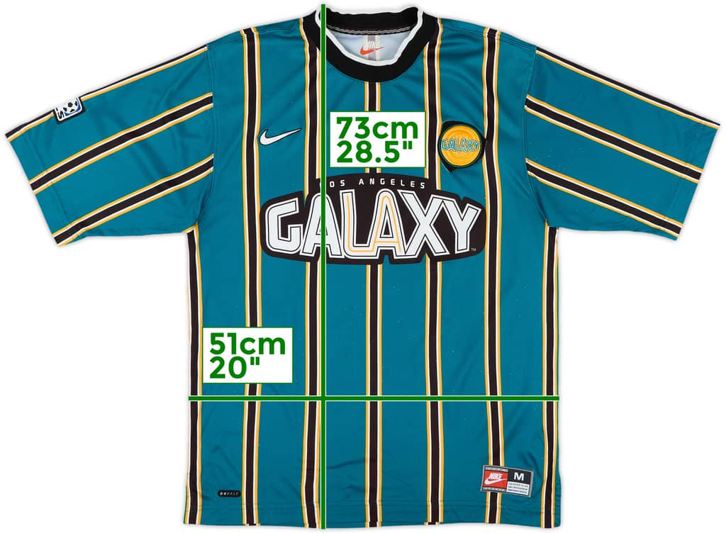 1998-00 LA Galaxy Basic Home Shirt - 6/10 - (M)