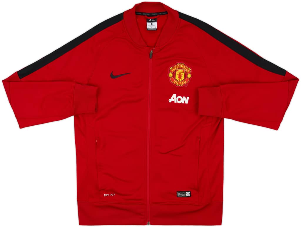 2014-15 Manchester United Nike Track Jacket - 8/10 - (M)