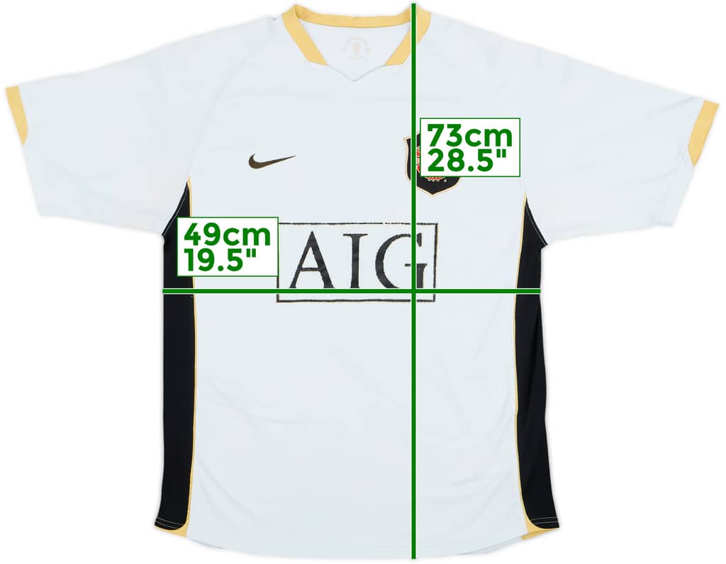 2006-08 Manchester United Away Shirt - 5/10 - (M)