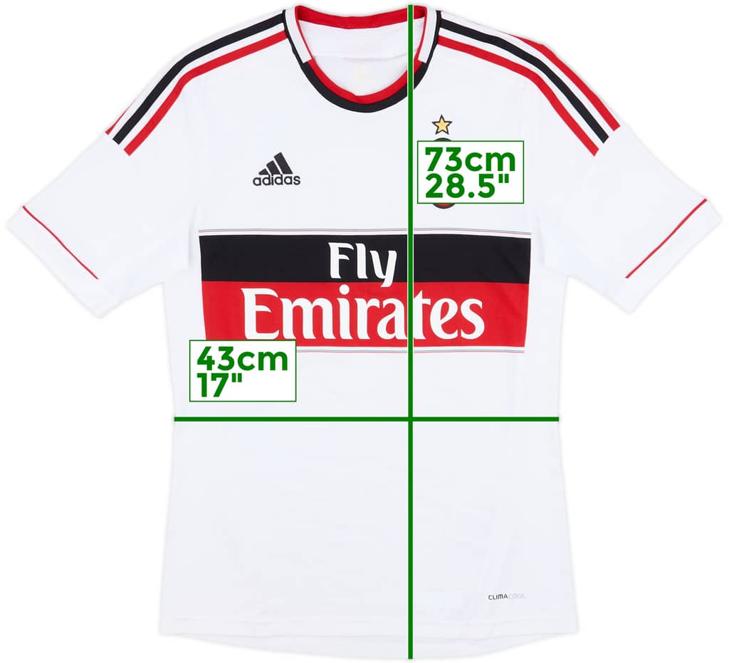 2012-13 AC Milan Away Shirt - 8/10 - (S)