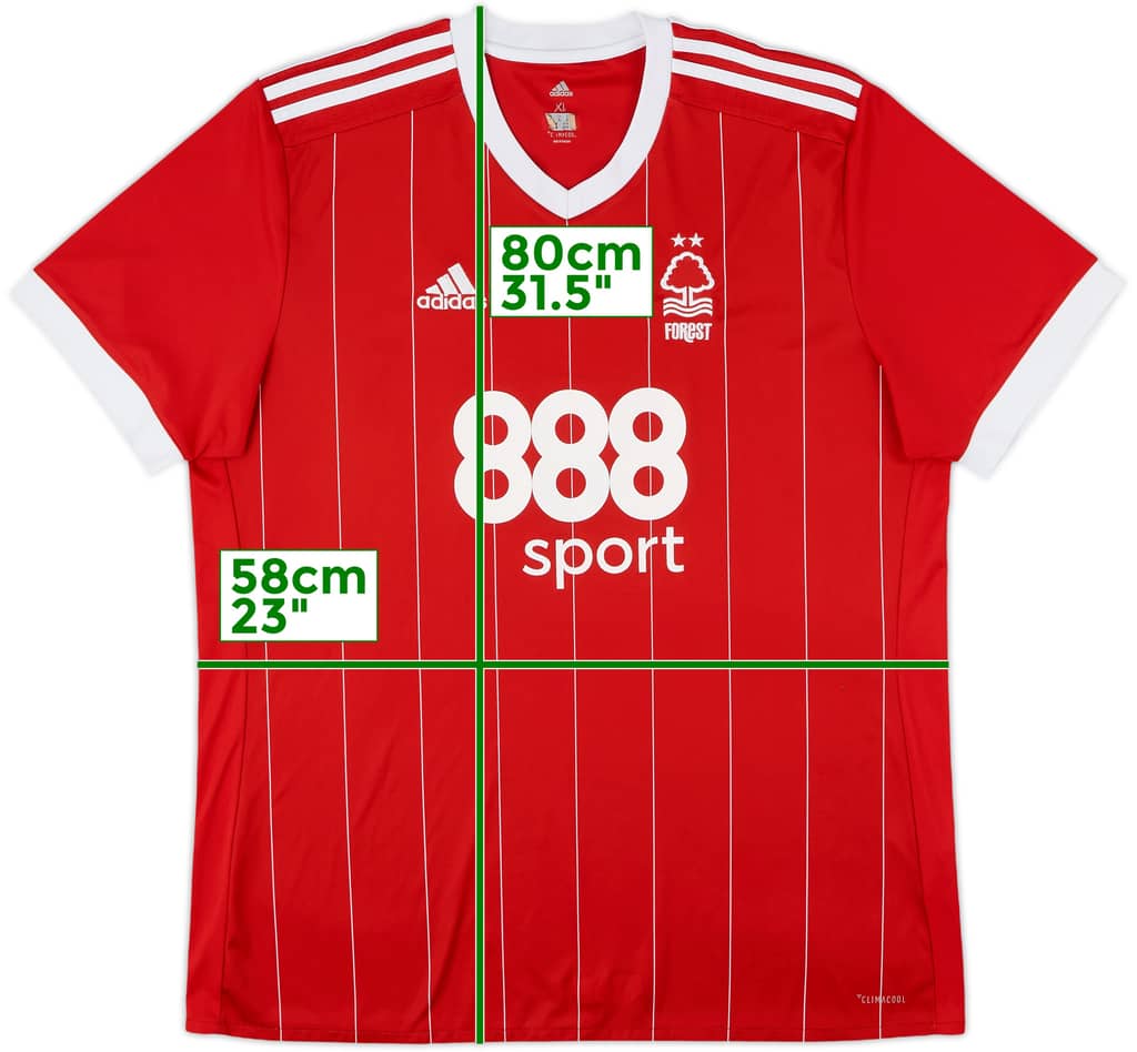 2013-14 Nottingham Forest Home Shirt - 7/10 - (XL)