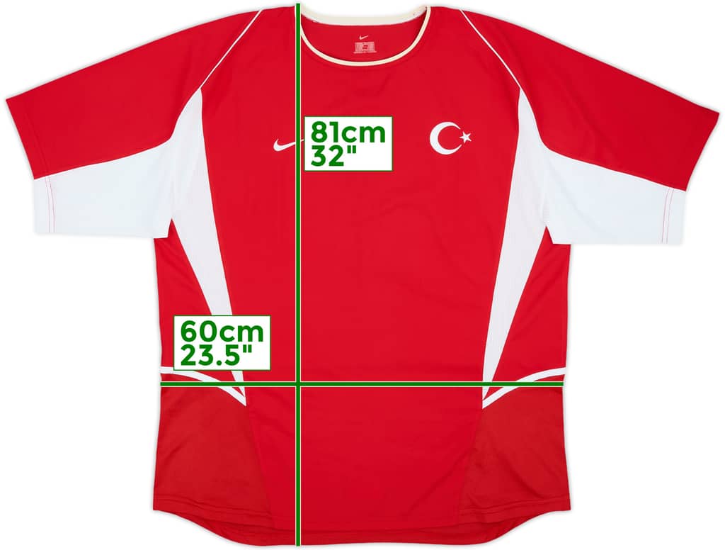 2003-04 Turkey Home Shirt - 6/10 - (XXL)