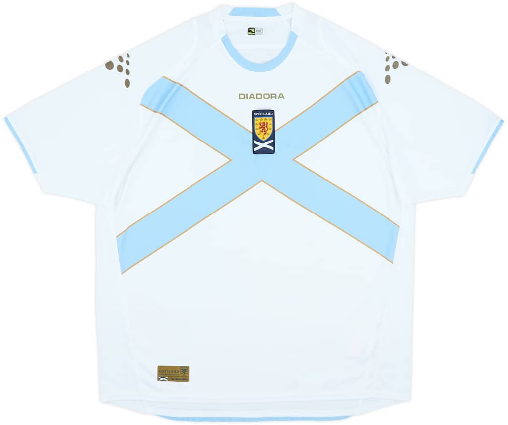 2007-08 Scotland Away Shirt - 8/10 - (XXL)