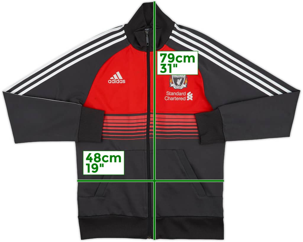 2011-12 Liverpool adidas Track Jacket - 7/10 - (M)