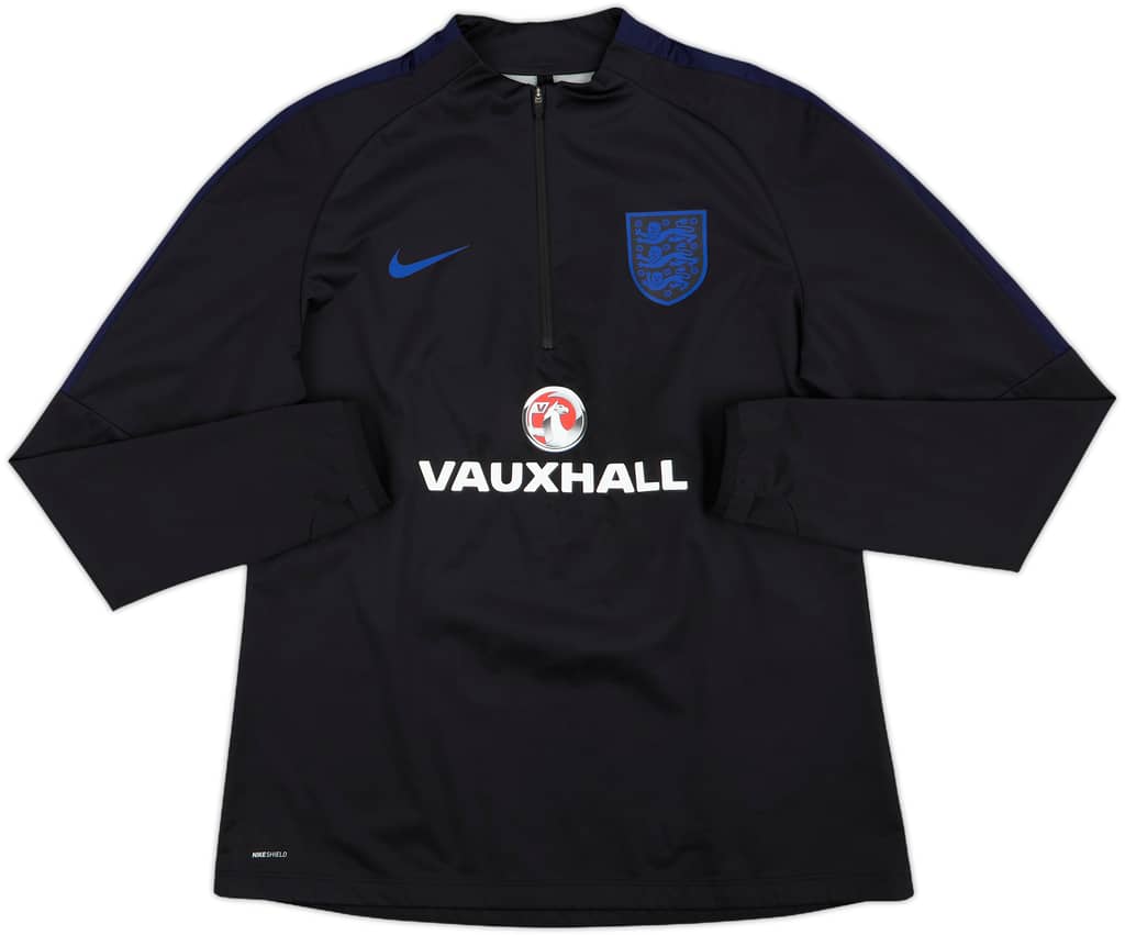 2018-19 England Nike 1/4 Zip Drill Top - 10/10 - (M)