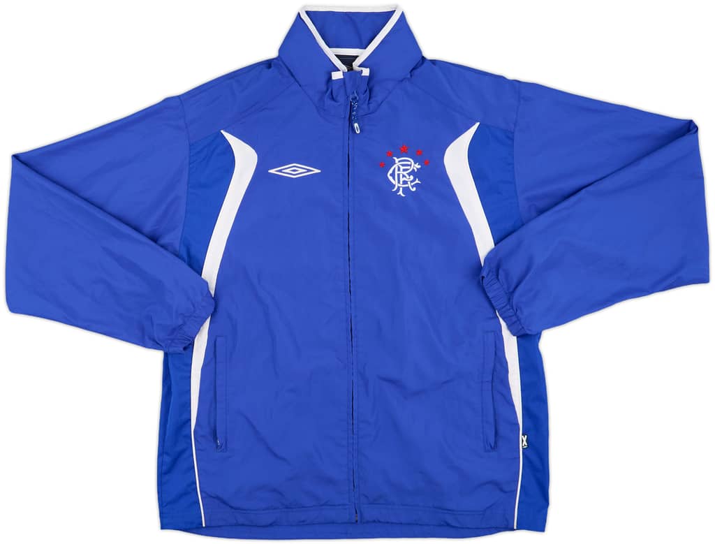 2007-08 Rangers Umbro Track Jacket - 7/10 - (L)